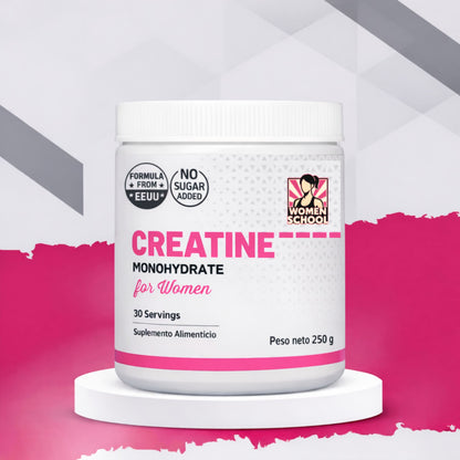 Creatina 3 en 1 Para Mujeres con Colágeno - Women School™